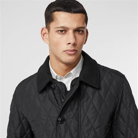 burberry jacket black men|Burberry men jacket on sale.